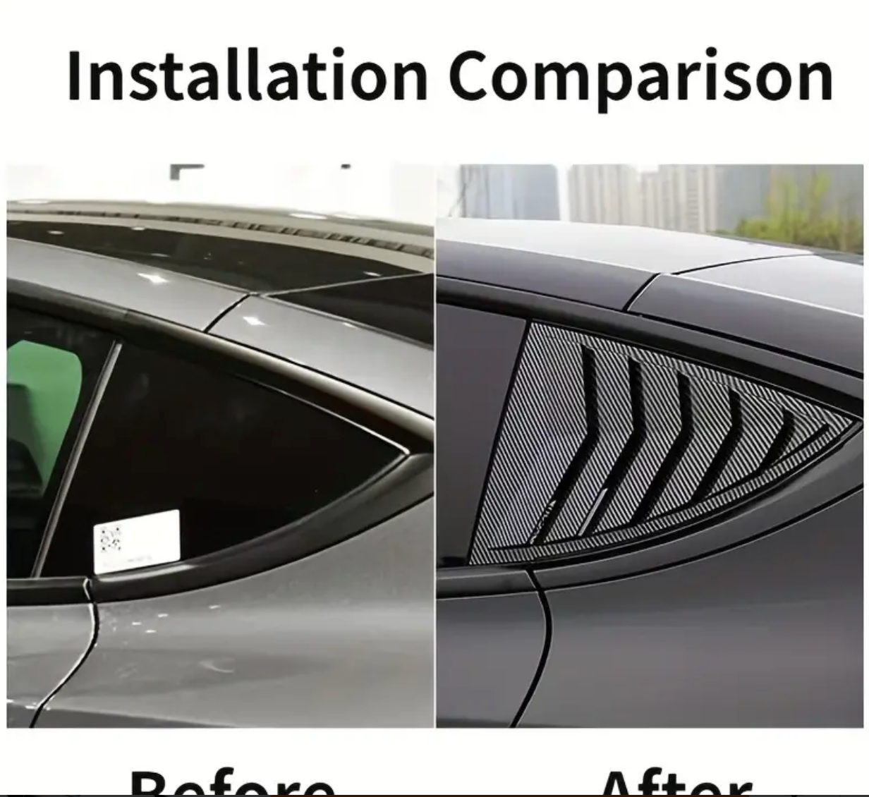 Model 3 Rear Corner Window Protector Kit