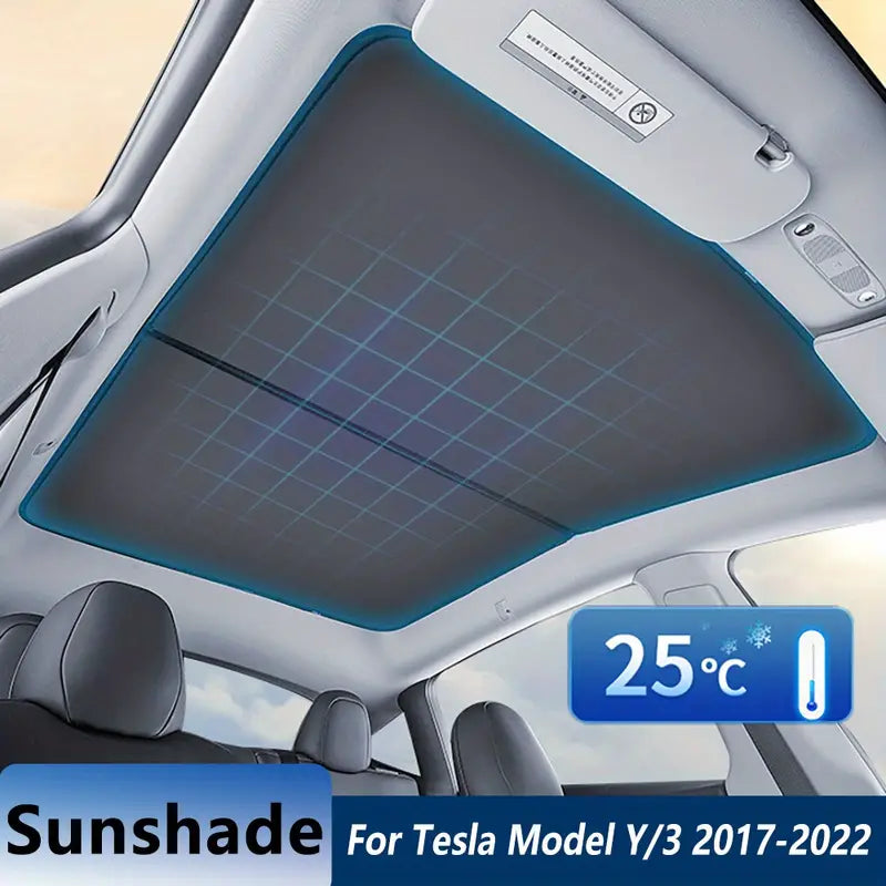 Model Y Glass Roof Sunshade